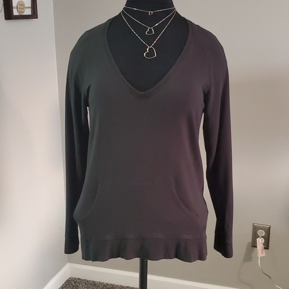 Victoria's Secret pull over v neck sweatshirt.